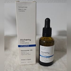 Alchemy Vitamin Niacinamide 10%  Glycolic, E ,Hyaluronic Acid Serum FROM SPAIN